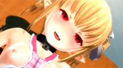 【エロアニメ】どうして欲しいの?裸エプロンの小悪魔がキスしながら手コキとか完全風俗プレイwwの画像