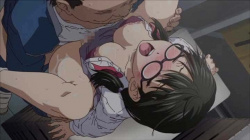 【エロアニメ】僕が救うのは心を閉ざした文芸部の彼女が…セクハラ教師からの脅迫に必死に抵抗するも力でねじ伏せられ絶望の淵まで犯し尽くす！無抵抗な身体に教え込む快楽の中出し！の画像