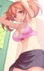 【二次】最近は安くてかわいいデザインも増えてきてる巨乳ブラジャーのエロ画像の画像