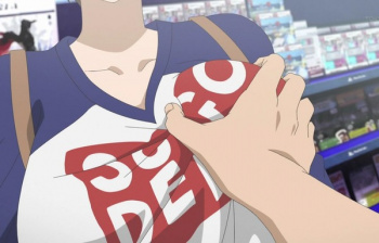 アニメ 宇崎ちゃんは遊びたい 1話で女の子のエロいおっぱい揉みやエロマッサージなど エログちゃんねるあんてな