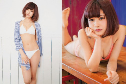 甘夏ゆず 妙にキュートな水着グラビアほかエロ画像100枚!の画像