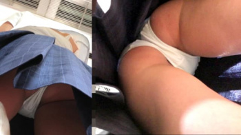 Upskirt537逆さ撮りjk 今度は白pとエッチなお股を撮られちゃう透明感のある夏服セーラーのポニテ美少女 エログちゃんねるあんてな