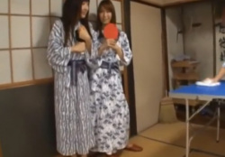 ♡浴衣逆ナンパ…「SEXしません?」旅館で卓球した後は従業員を誘ってイキ狂う痴女おまんこの画像