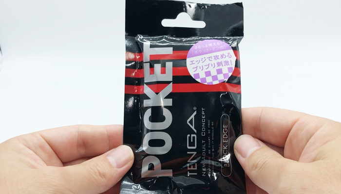 POCKET TENGA ブロック エッジのパッケージ画像