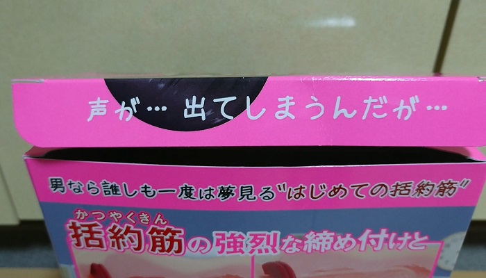 性徒会長・オナホールのパッケージフタ画像