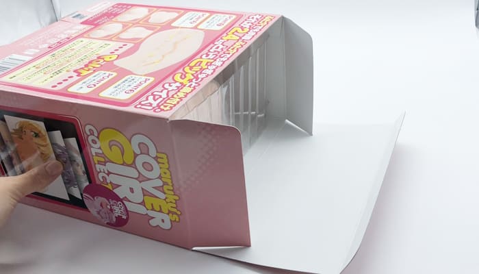 ぷにあなDXの箱を開けた画像