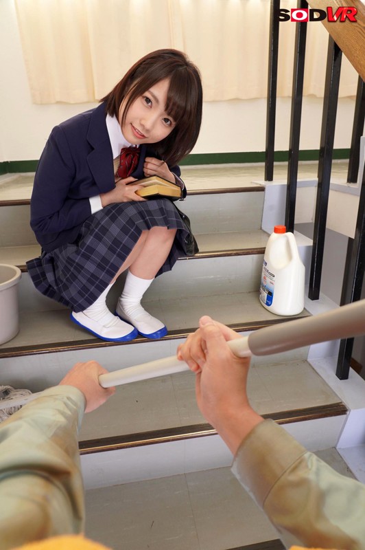 掃除中に話しかけてくる戸田真琴ちゃん