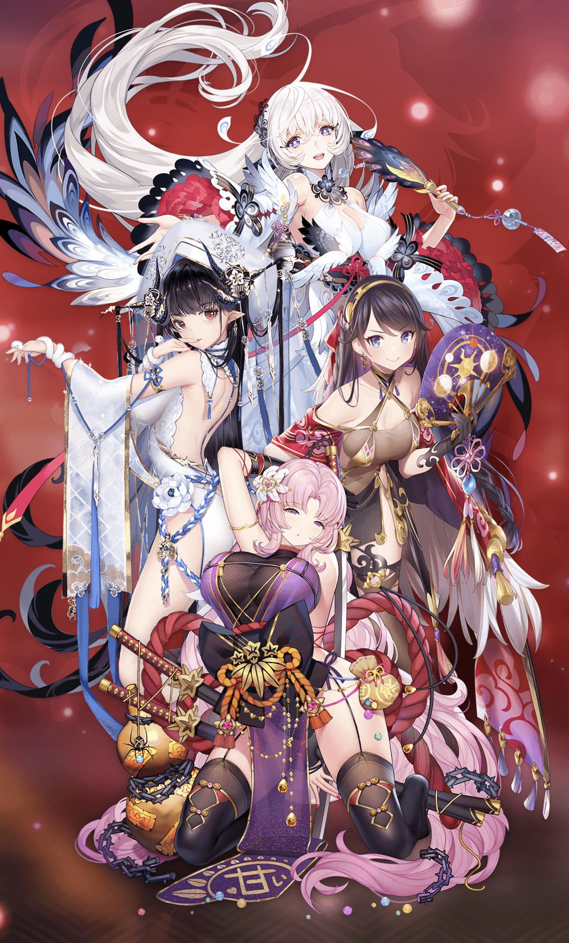 放置少女 タイトル画面