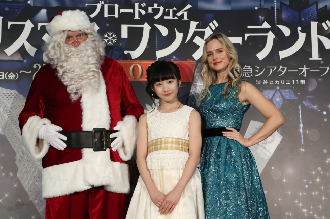 「ブロードウェイ クリスマス・ワンダーランド2017」での本田望結