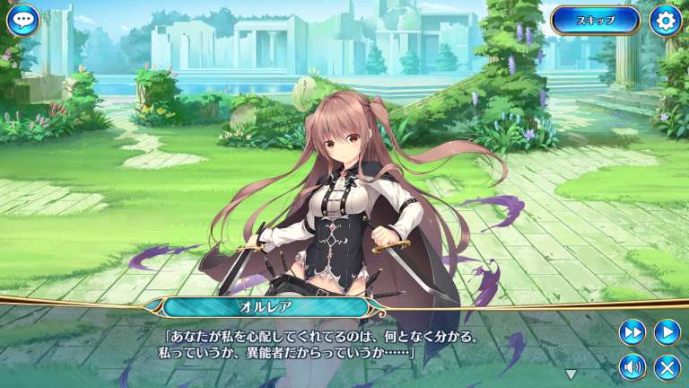 ジェミニシードXシナリオ画面