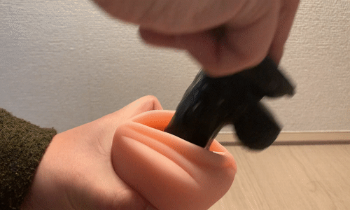 淫乱覚醒使用1週間後のアニメーション画像