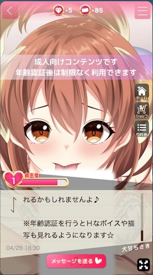 おしゃメモ年齢確認ページ