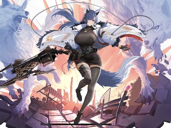 Echocalypseのフェルリンの立ち絵