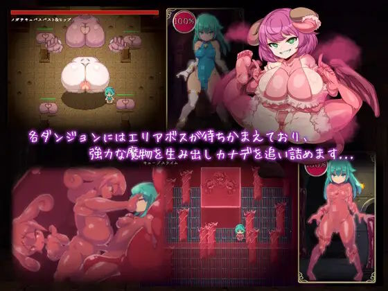 魔導士カナデのふたなりダンジョンQuest3