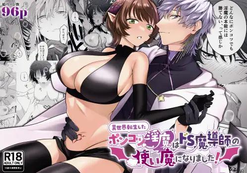 異世界転生したポンコツ淫魔はドS魔導師の使い魔になりました!　表紙