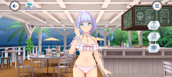 ドルフィンウェーブのトモの水着姿