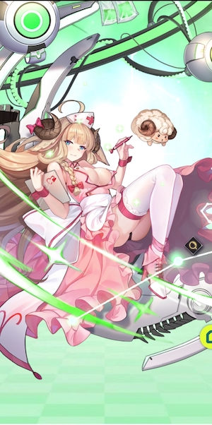 艦隊少女のアリアの立ち絵