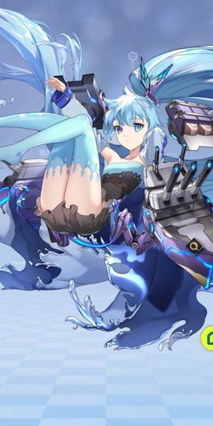 艦隊少女のヘレナの立ち絵