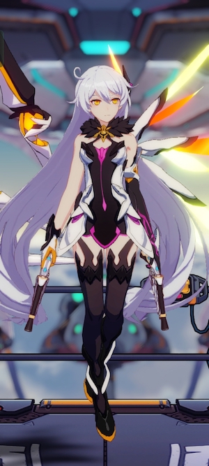 崩壊3rdのキアナの立ち絵