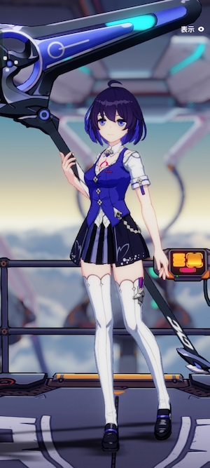 崩壊3rdの制服姿