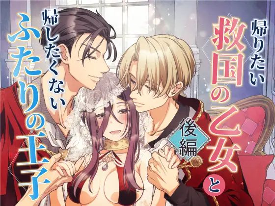 帰りたい救国の乙女と帰したくないふたりの王子