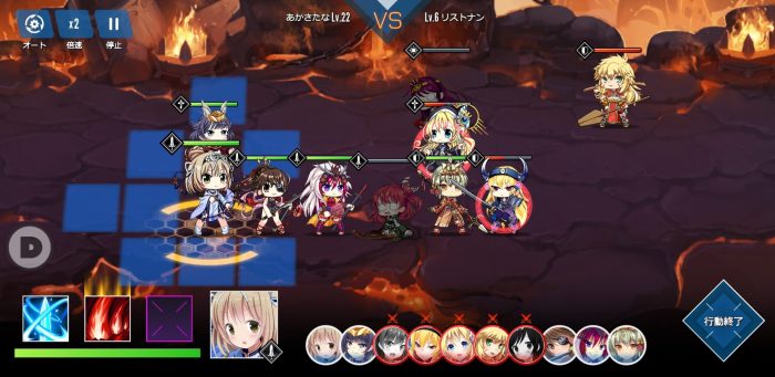 神刃姫：改のプレイ画面