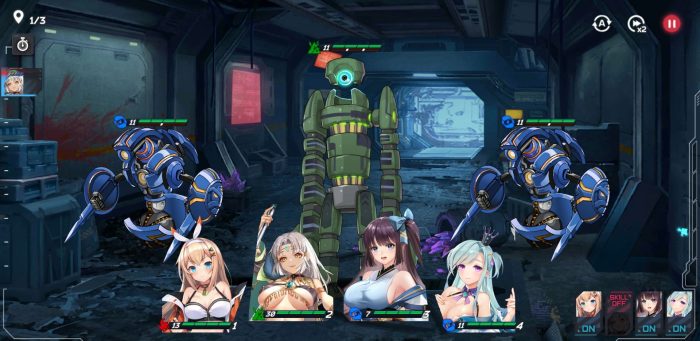 アークレコードの戦闘画面2