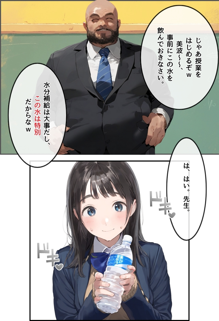 【熱血!種付け先生】少子化対策のため学園一の美少女が種付けおじさんに寝取られた件38