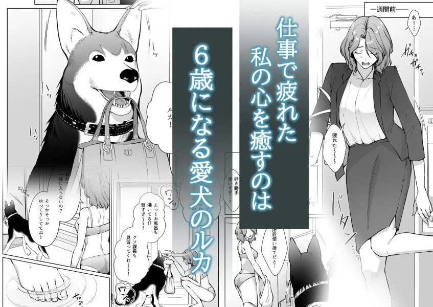 イケオジになった愛犬が 毎晩私でオ〇ニーしてます サンプル画像1