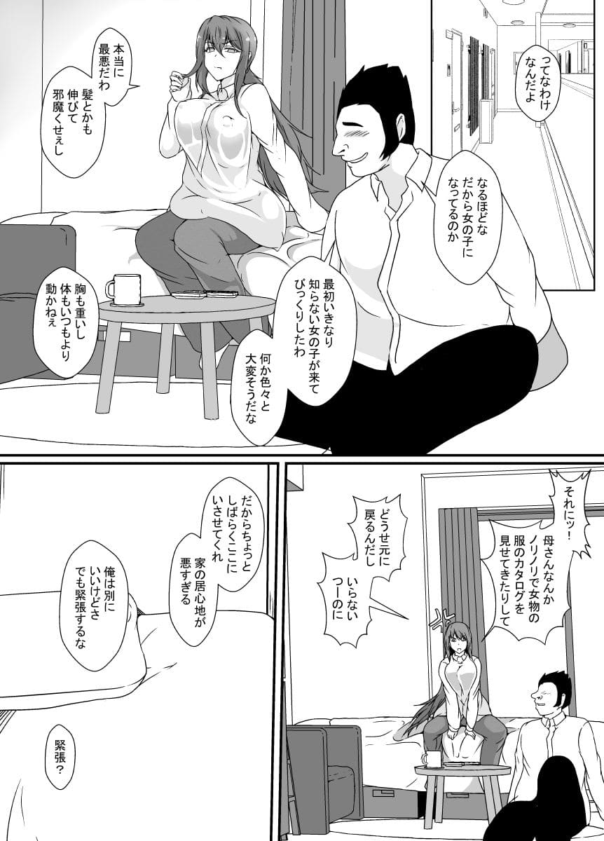TS化した僕は友達の絶倫エロ猿にオナホのように体を使われて身も心も雌になる サンプル画像3
