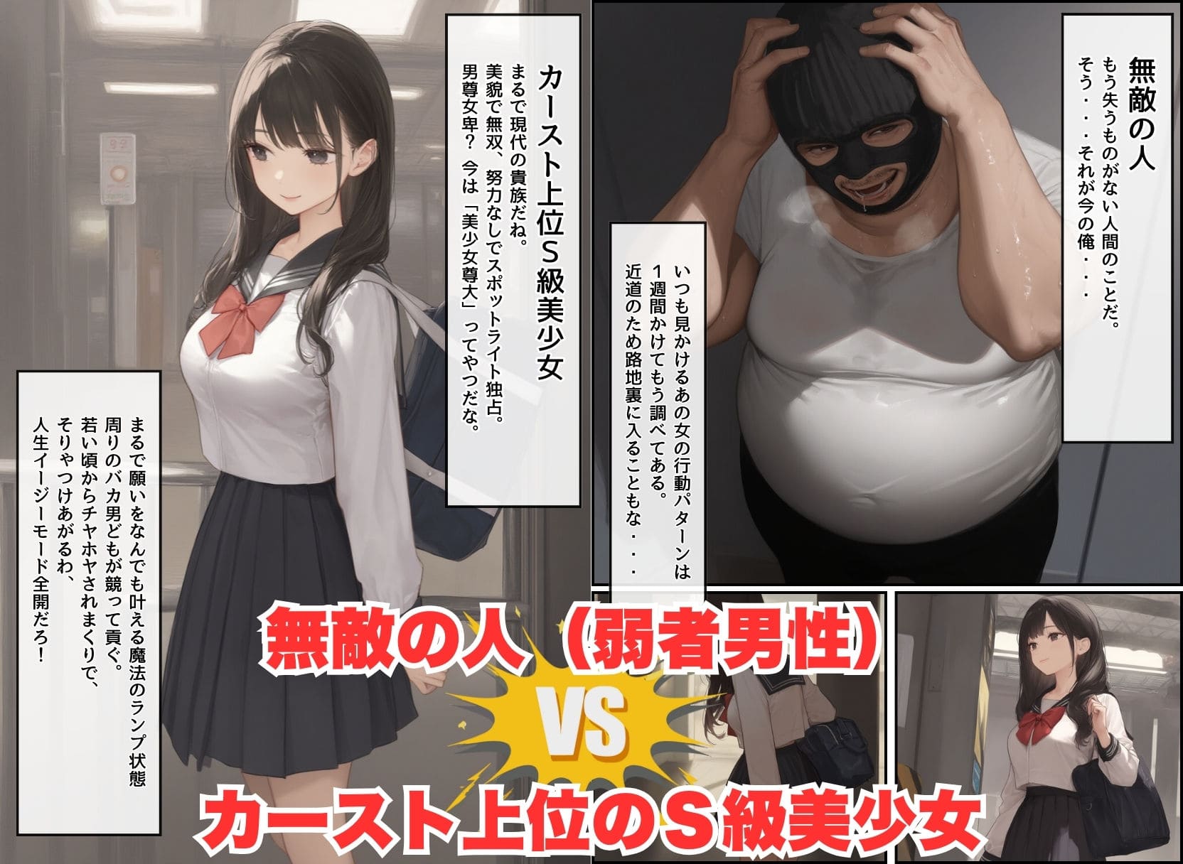 【無敵の人】人生に絶望した弱者男性のおじさんが無敵になるまで サンプル画像2