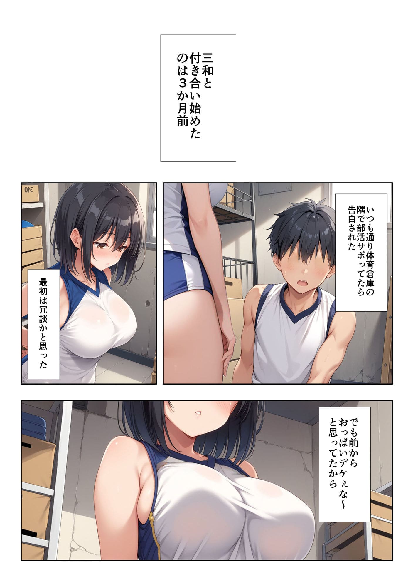 性欲つよつよバレー部彼女 サンプル画像6