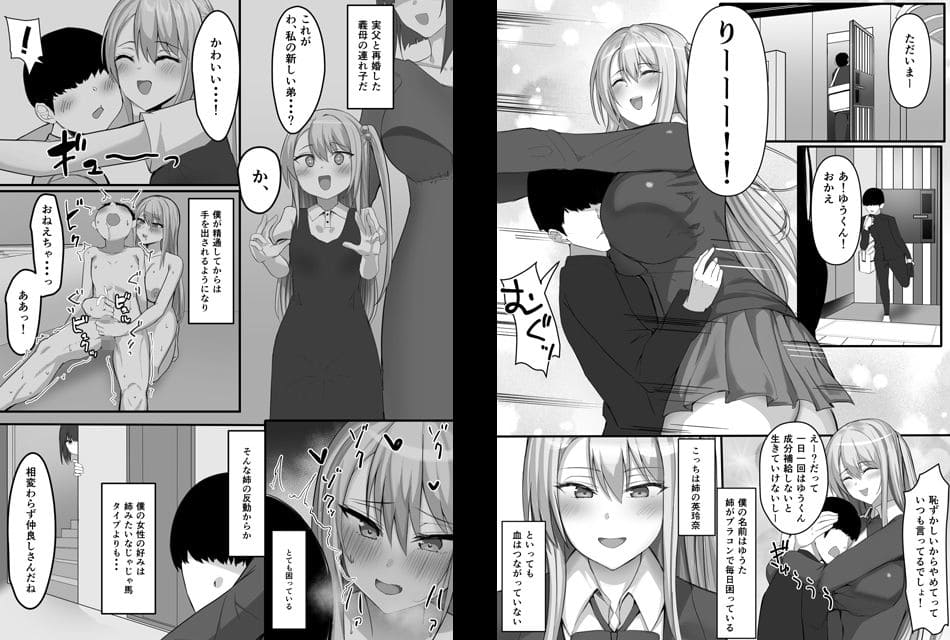 一緒にセックスして育ったブラコン姉にナイショで姉友とセフレになりました サンプル画像1