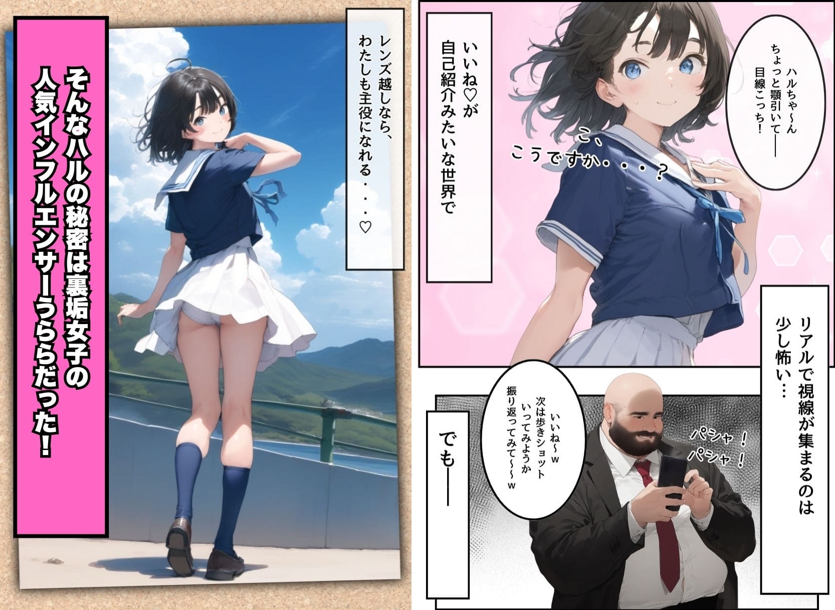 地味で華奢な裏垢女子がおじさんに甘やかされてハメ撮り撮影〜BSS編、僕が先に好きだったのに〜 サンプル画像3