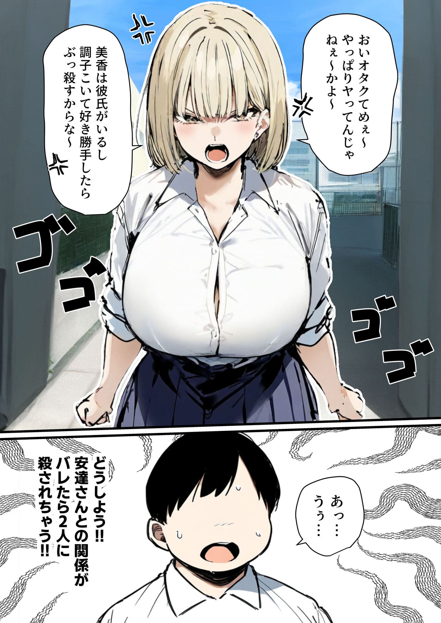 彼氏と喧嘩するたびに僕のチンポでオナニーするギャル2 サンプル画像3
