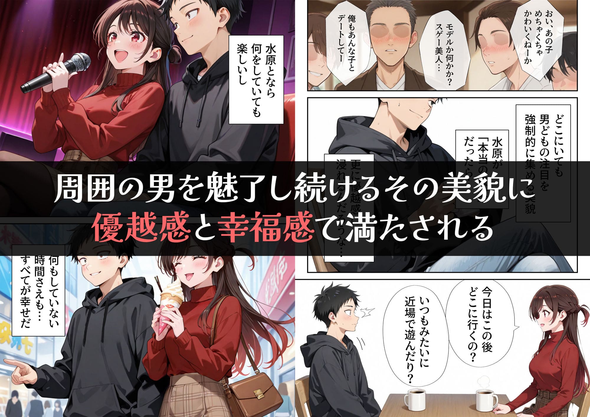 レンタル彼女、催◯洗脳で寝取ります サンプル画像2
