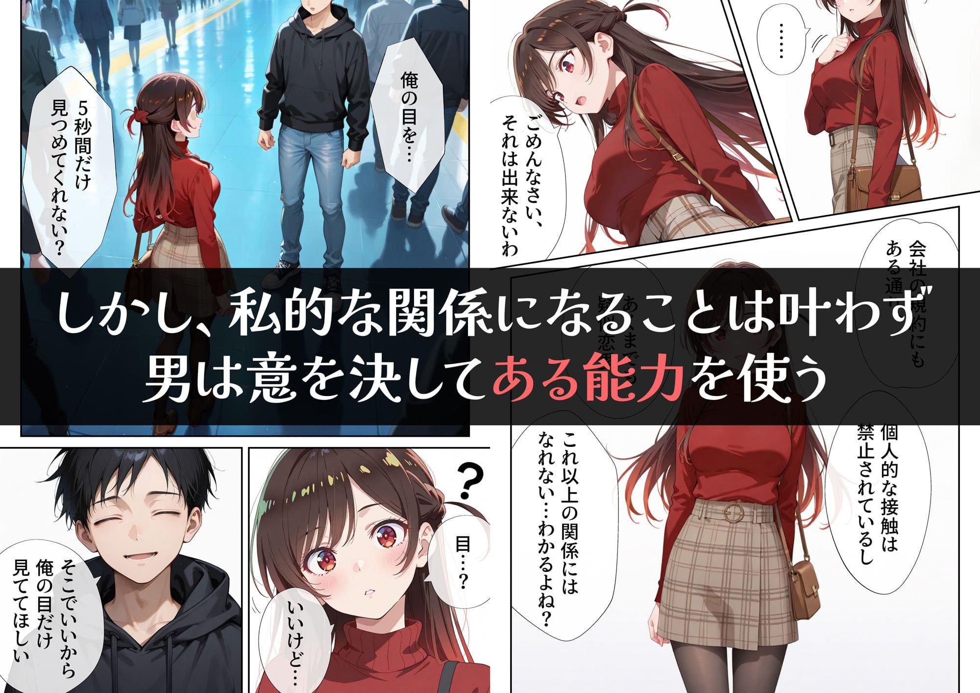レンタル彼女、催◯洗脳で寝取ります サンプル画像4