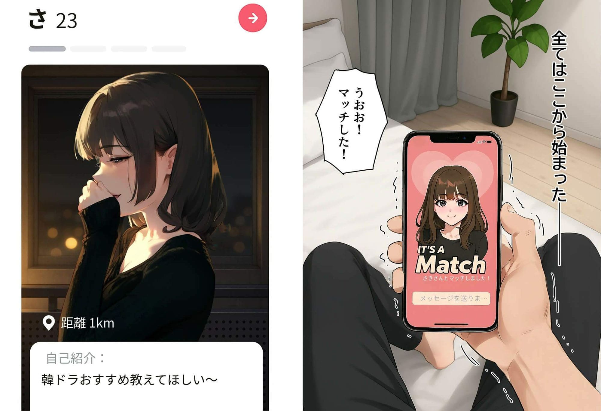【実話】童貞マチアプ体験記!冴えないエンジニア(23)が愛を証明するまでwww サンプル画像2