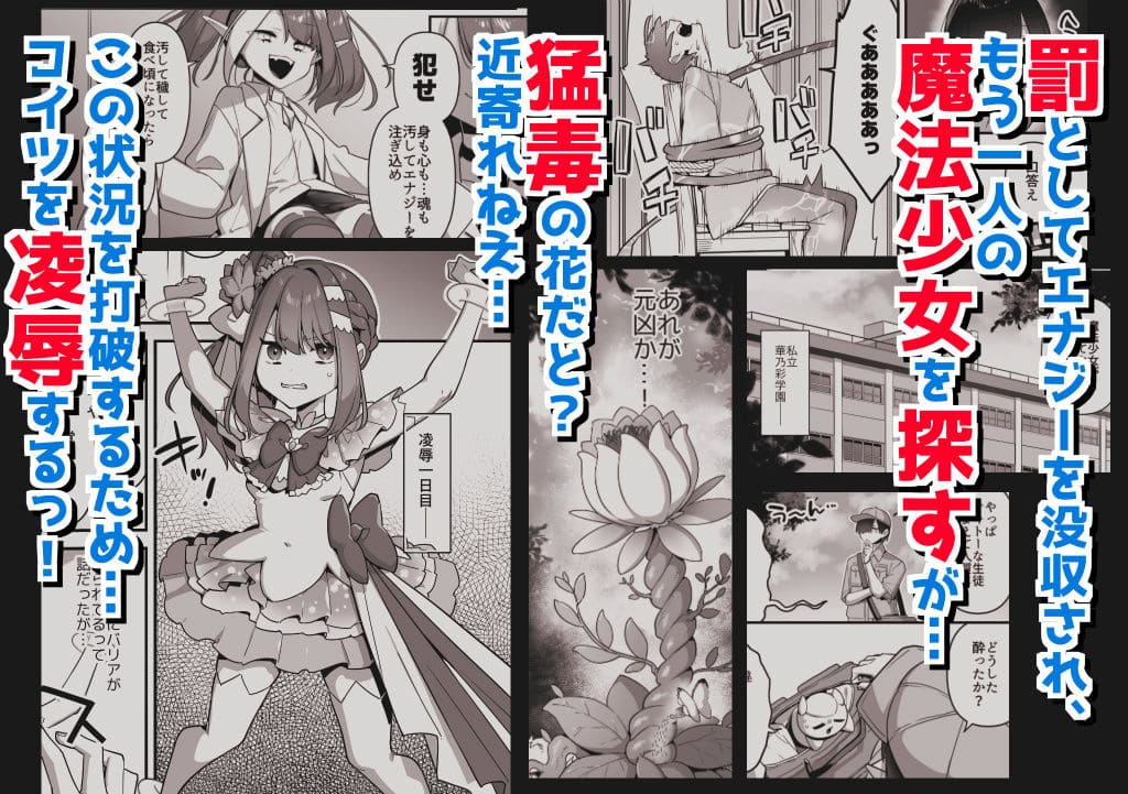 悪の手先になったので。〜魔法少女を凌●します〜3前編 サンプル画像2