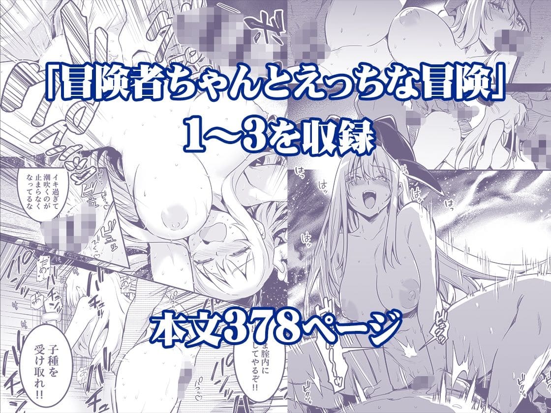 冒険者ちゃんとえっちな冒険 総集編 サンプル画像2