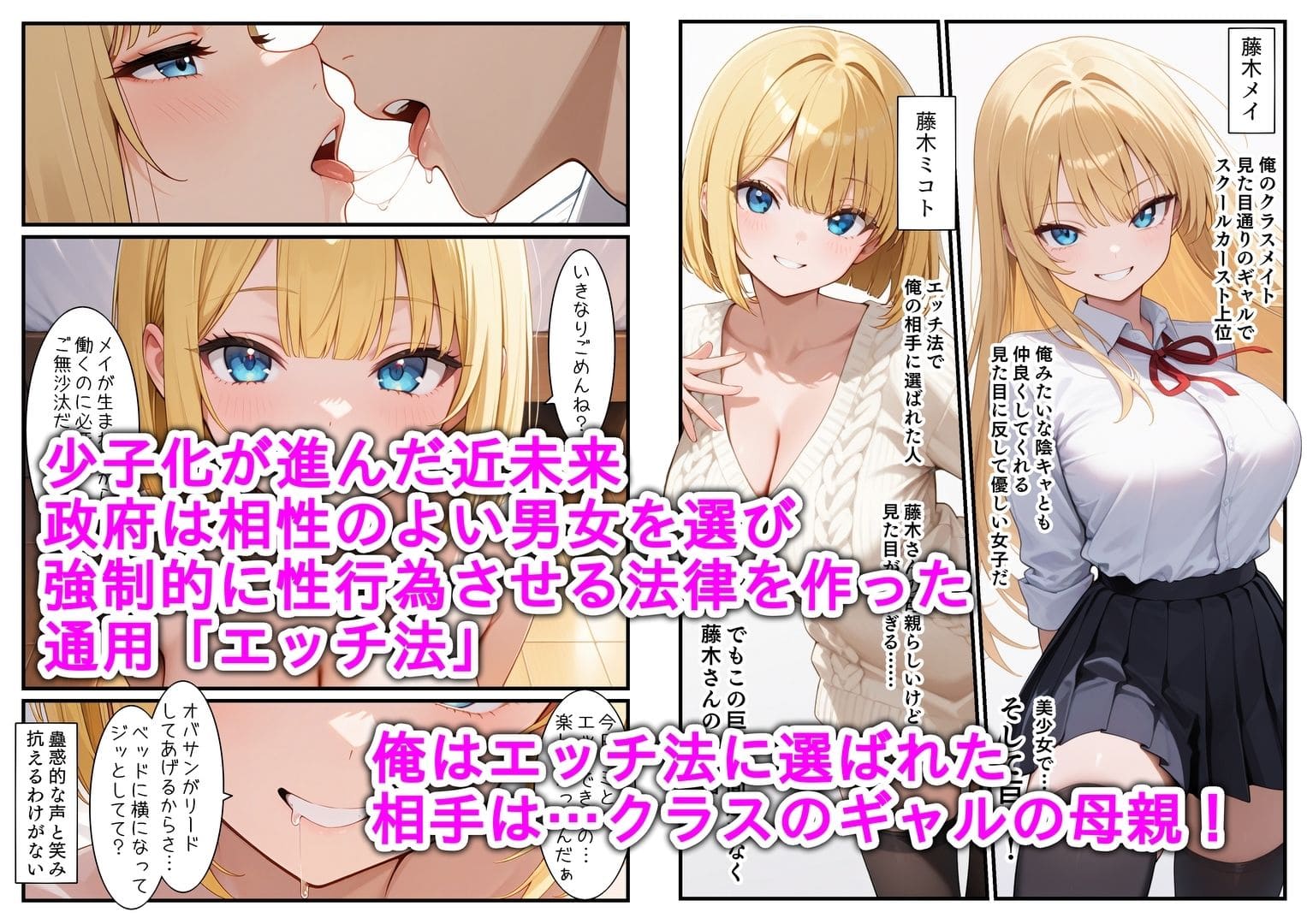 クラスのギャルのママ（33）とエッチ サンプル画像1
