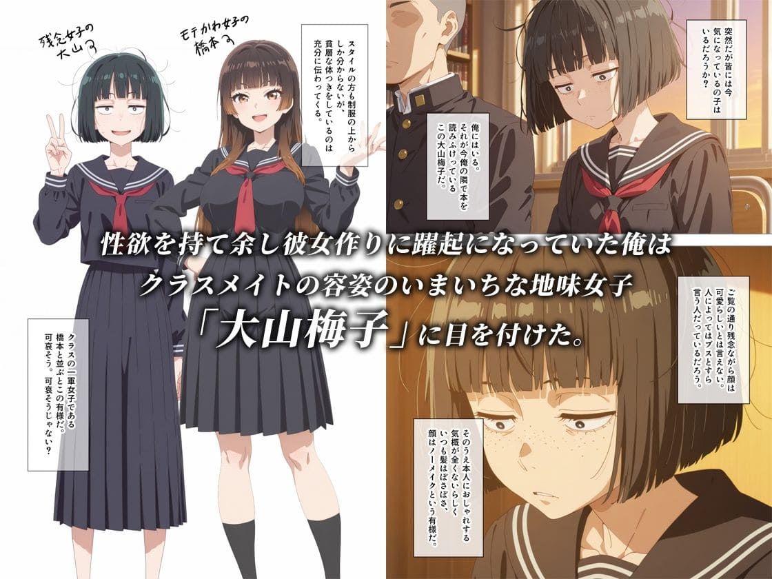 とにかくヤリたくて妥協の末付き合った地味顔で貧相な体の女子をうっかり孕ませてしまった俺の末路 サンプル画像1