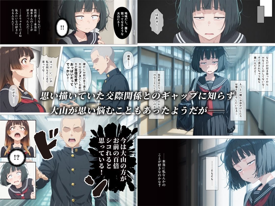 とにかくヤリたくて妥協の末付き合った地味顔で貧相な体の女子をうっかり孕ませてしまった俺の末路 サンプル画像6