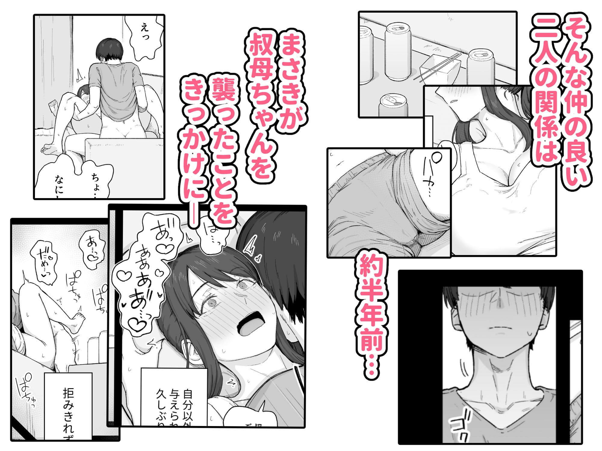 夕飯のあとは叔母ちゃんと… サンプル画像3