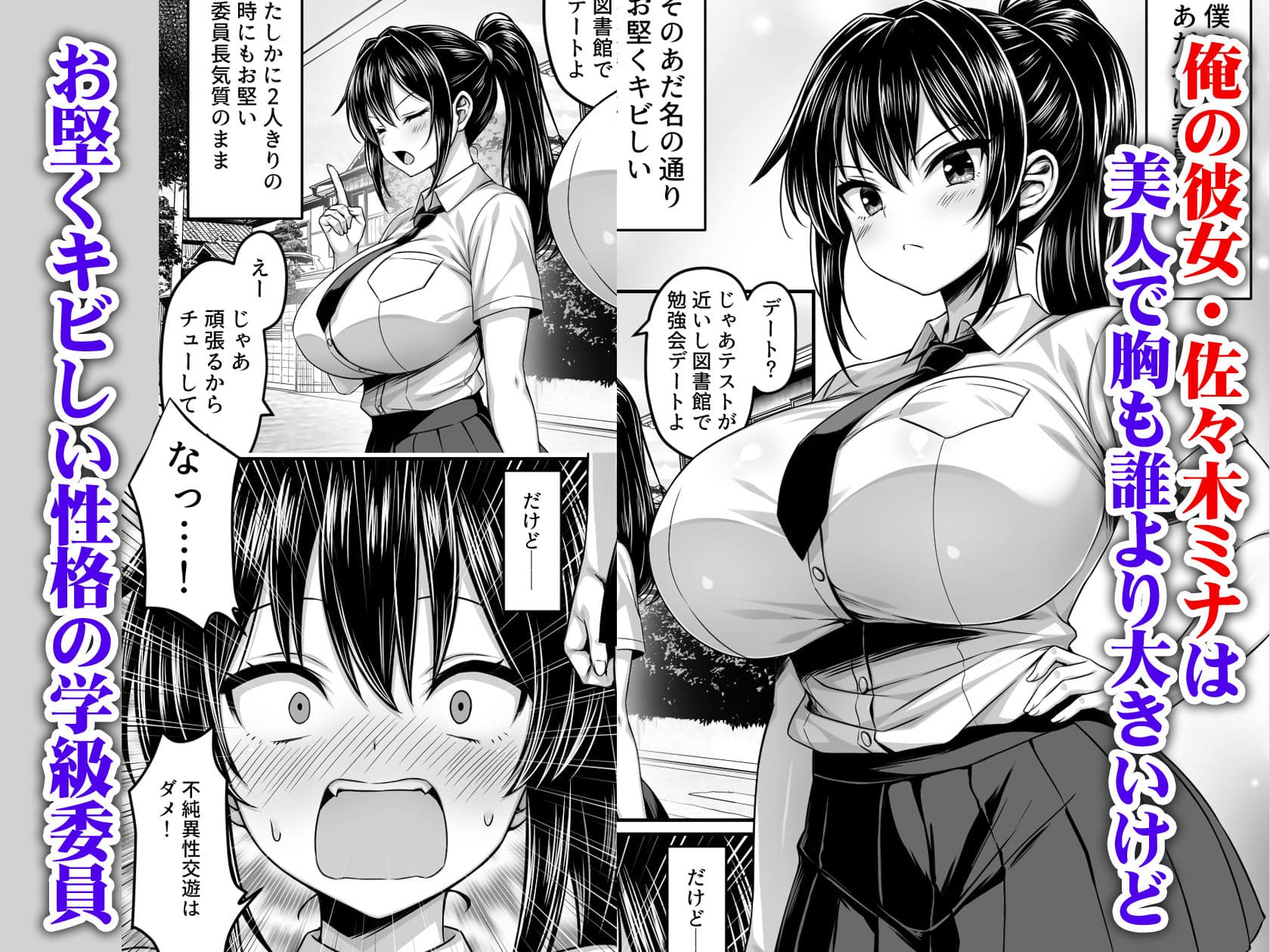 委員長は押しに弱い 〜もう一回セックスしたら勉強するから〜 サンプル画像1