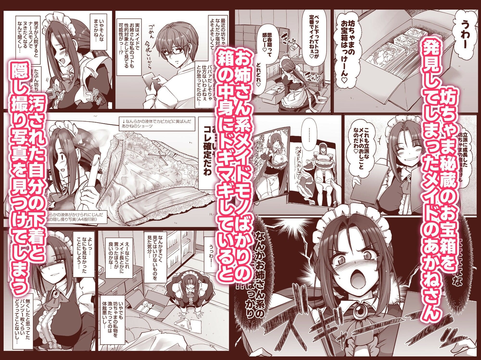 ポンコツ独身メイドあかねさん(28) サンプル画像1