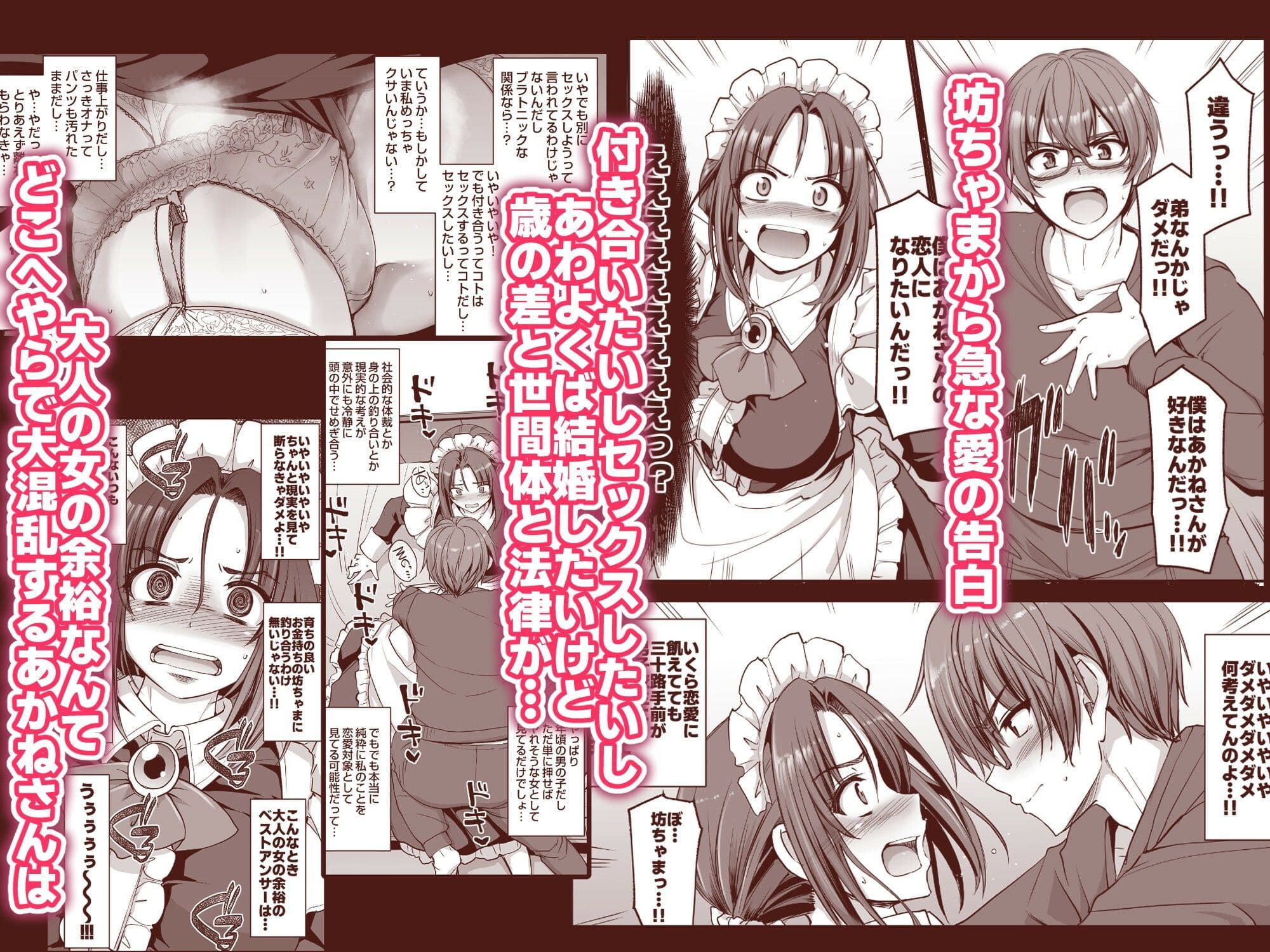 ポンコツ独身メイドあかねさん(28) サンプル画像5