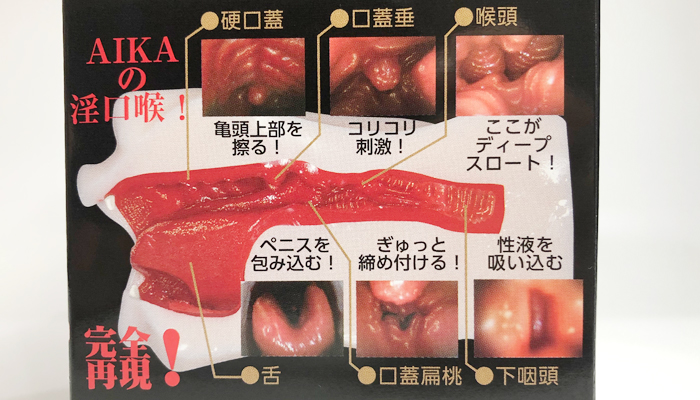 激フェラ バキューム AIKAの内部構造を説明した画像