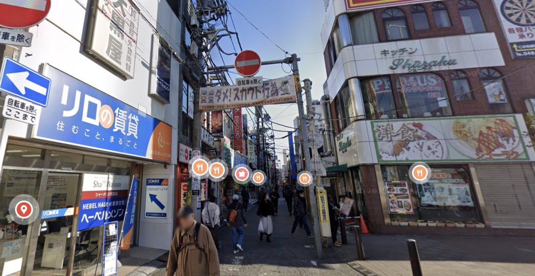 大宮周辺のピンサロ店の場所4
